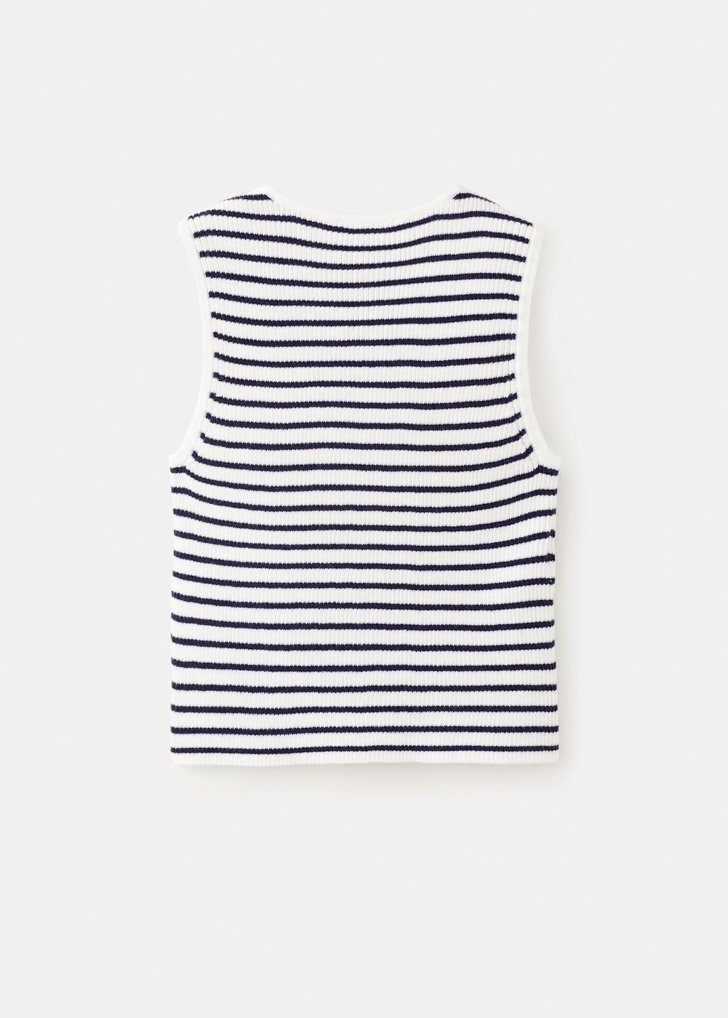 Mango top leat in off white - Image 5