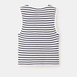 Mango top leat in off white - Image 5