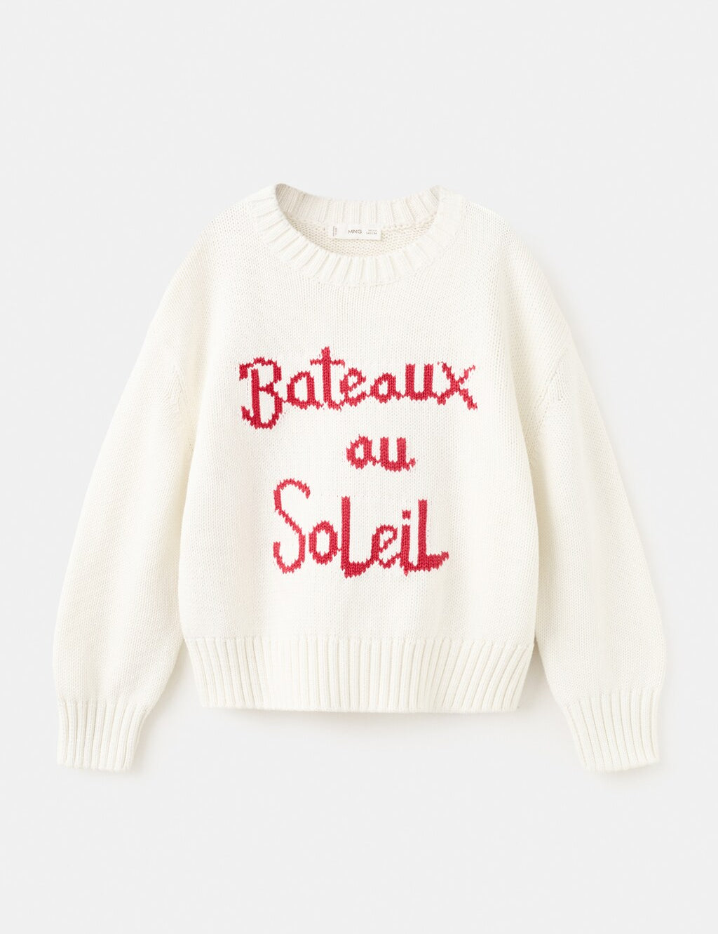 Mango sweater soleil in off white - Image 1