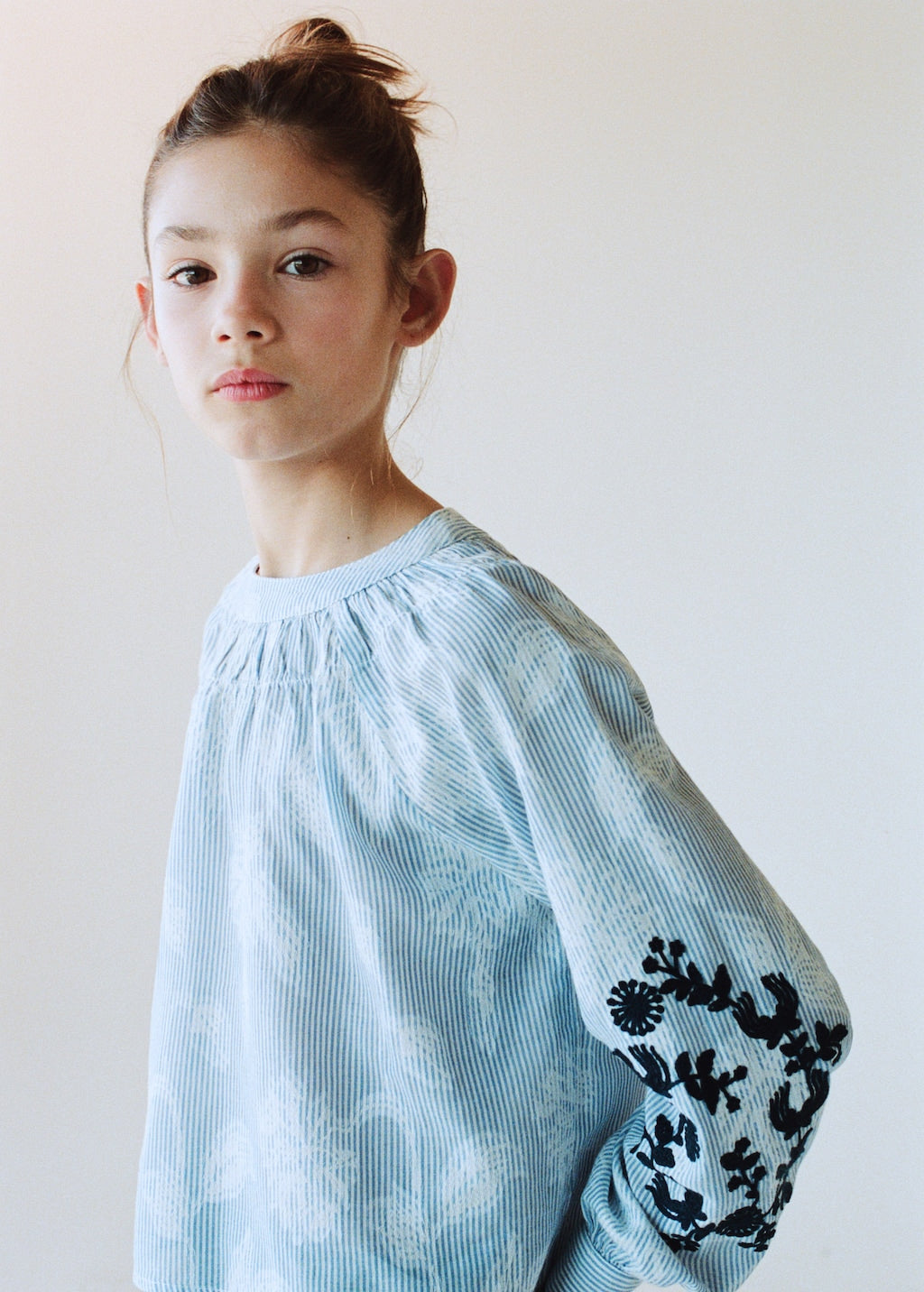 Mango blouse roma in celestial - Image 3