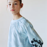 Mango blouse roma in celestial - Image 3