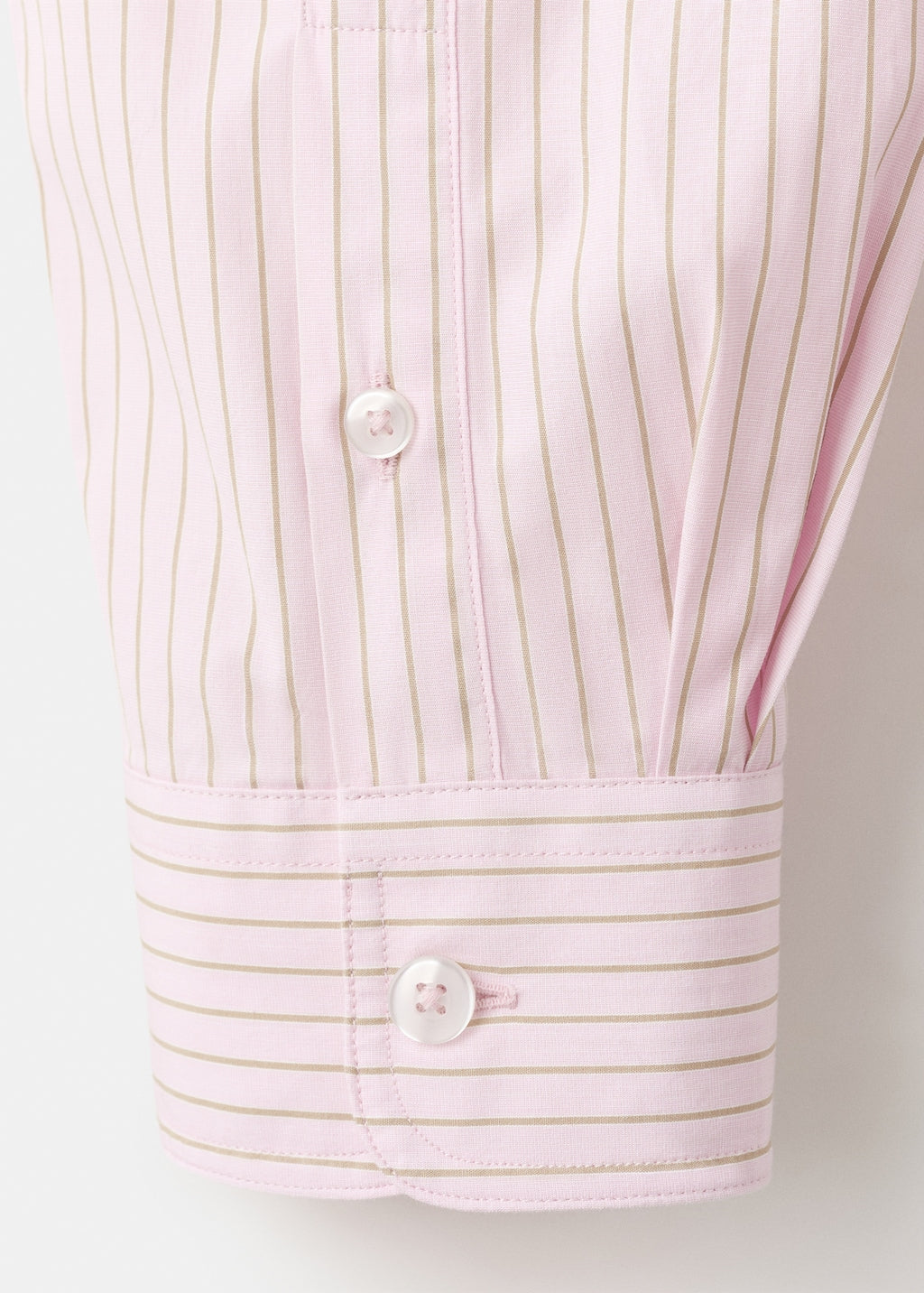 Mango shirt canela in pastel pink - Image 3