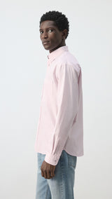 Mango shirt canela in pastel pink - Image 5