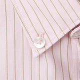 Mango shirt canela in pastel pink - Image 6