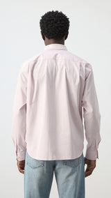Mango shirt canela in pastel pink - Image 7
