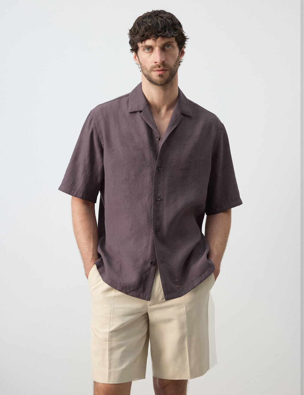 Mango shirt lotus in cherry - Image 1
