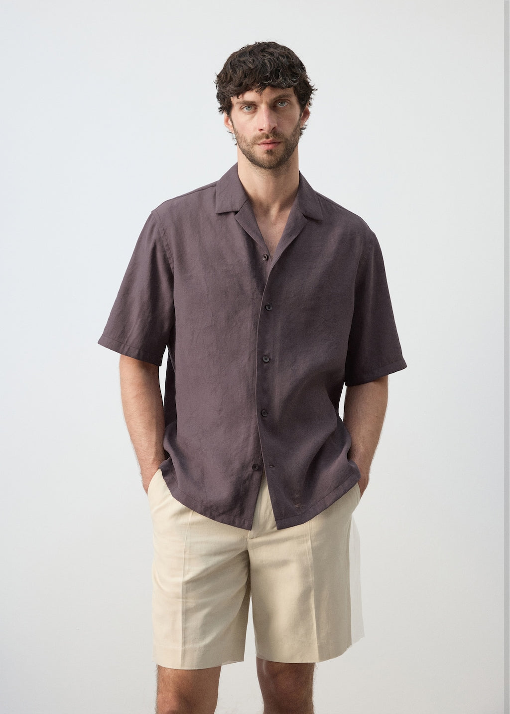 Mango shirt lotus in cherry - Image 1