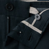Mango bermudas carp in navy-023