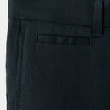 Mango bermudas carp in navy-030