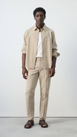 Mango jacket rainier in beige-001