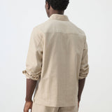 Mango jacket rainier in beige-003