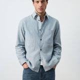 Mango jacket rainier in navy-002