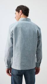 Mango jacket rainier in navy-003