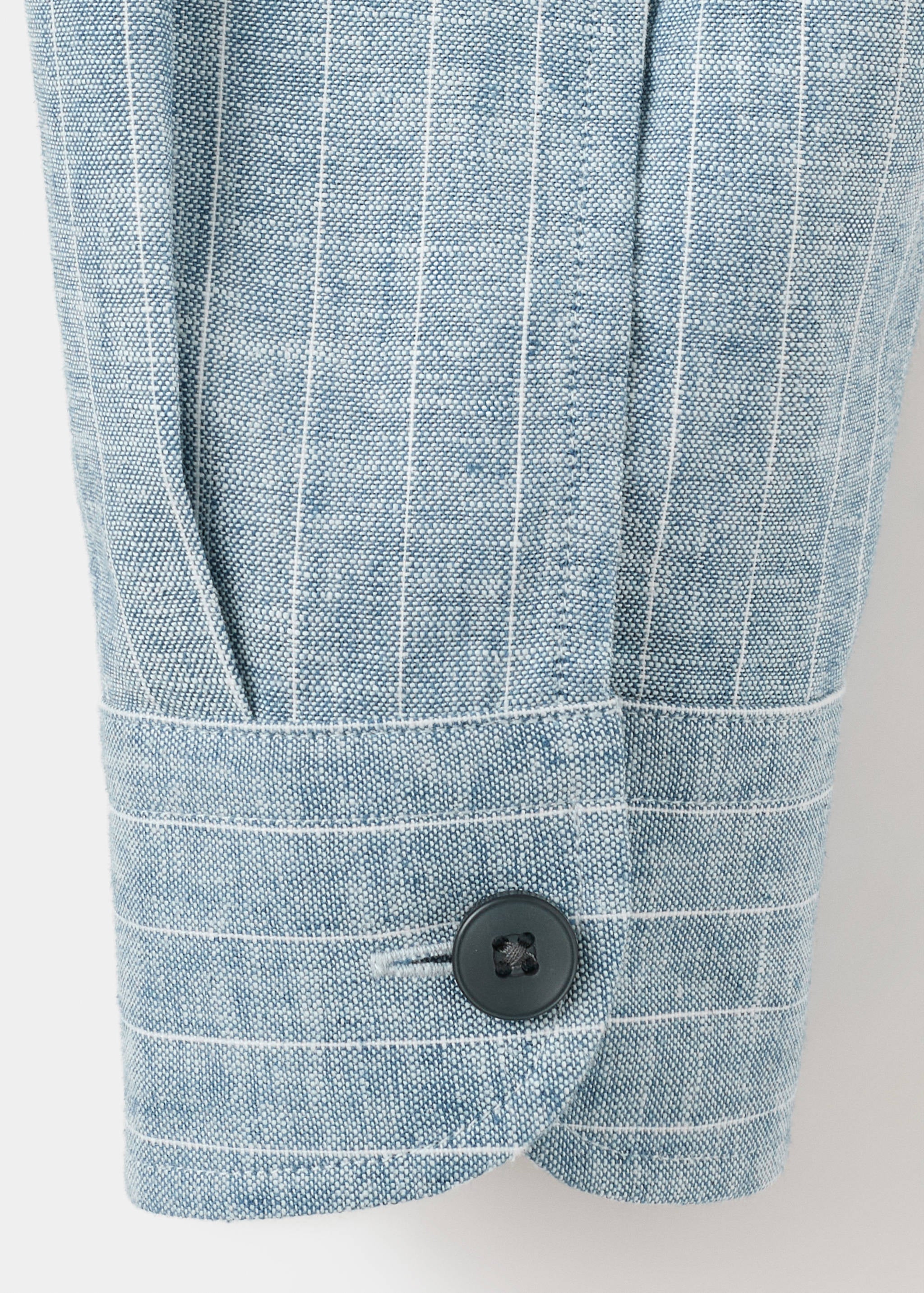Mango jacket rainier in navy-030