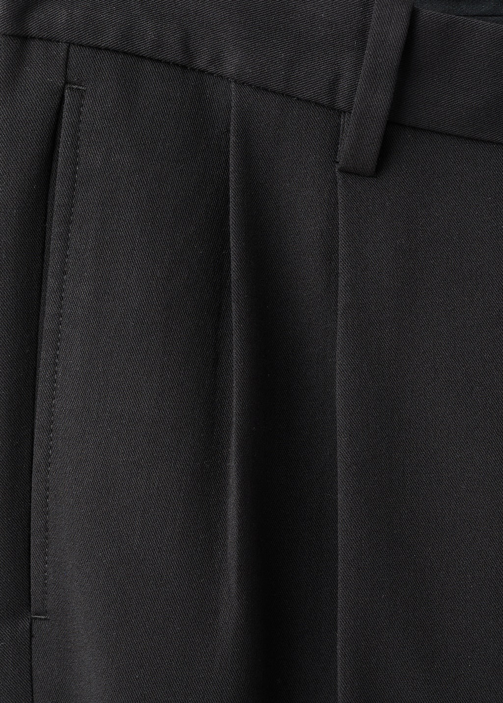 Mango trousers milo in black - Image 3