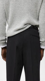 Mango trousers milo in black - Image 7