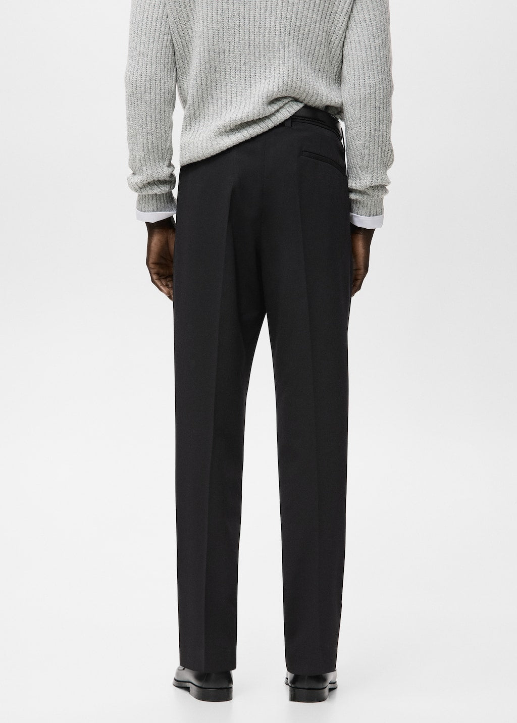 Mango trousers milo in black - Image 9