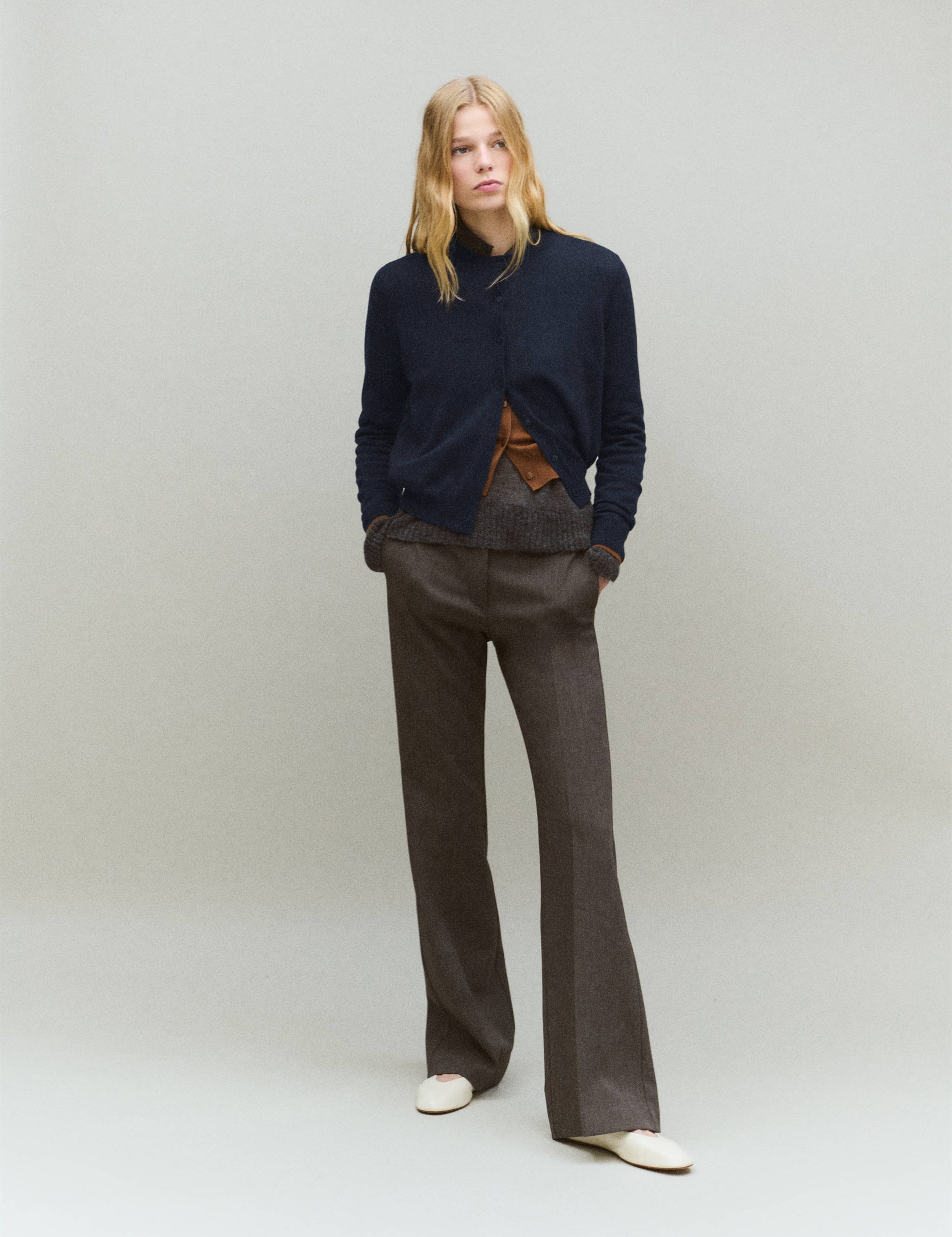 Mango cardigan olsen in navy-001