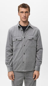 Mango jacket pietro in light vigore grey - Image 1