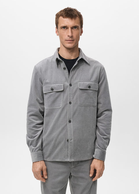 Mango jacket pietro in light vigore grey