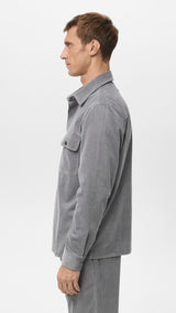 Mango jacket pietro in light vigore grey - Image 5