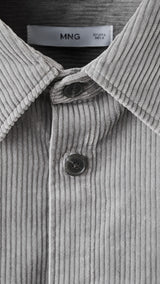 Mango jacket pietro in light vigore grey - Image 6