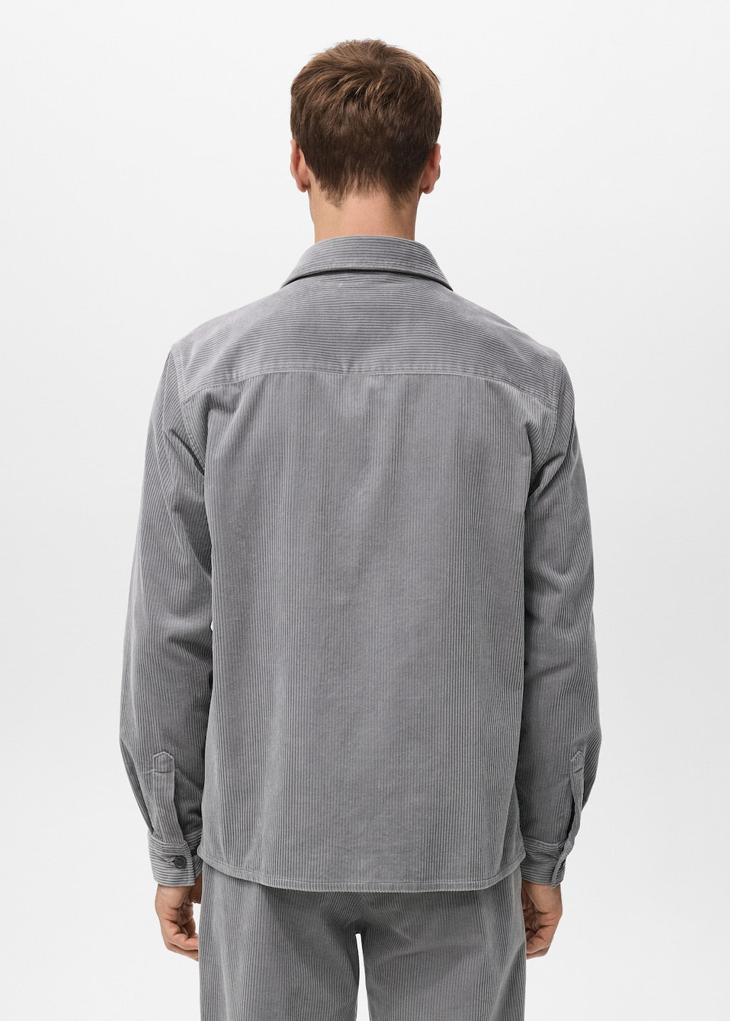 Mango jacket pietro in light vigore grey - Image 7