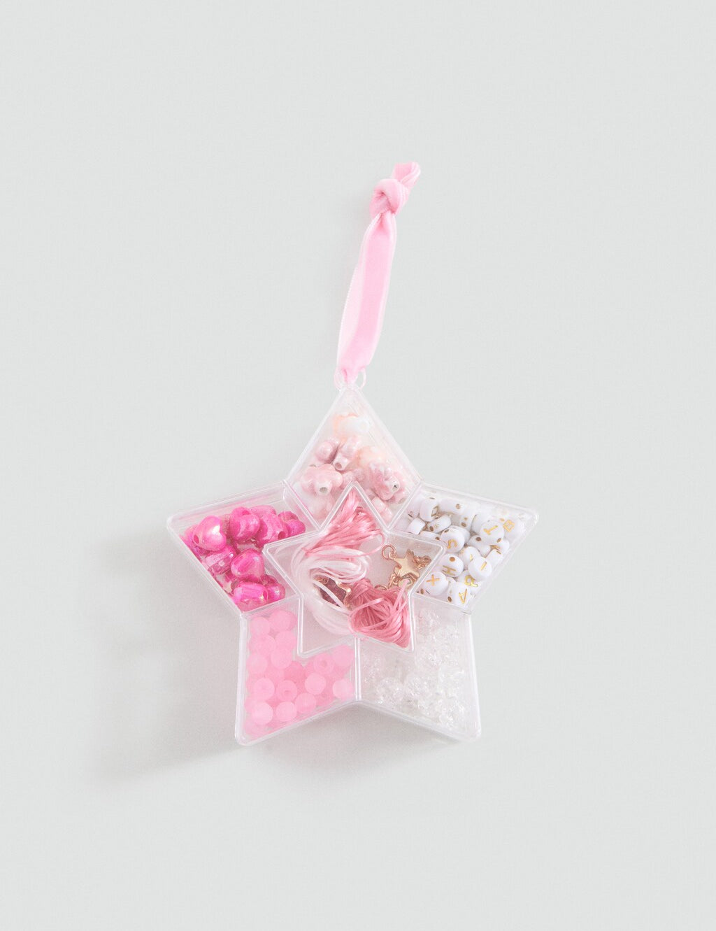 Mango necklace beadpink in pink - Image 1