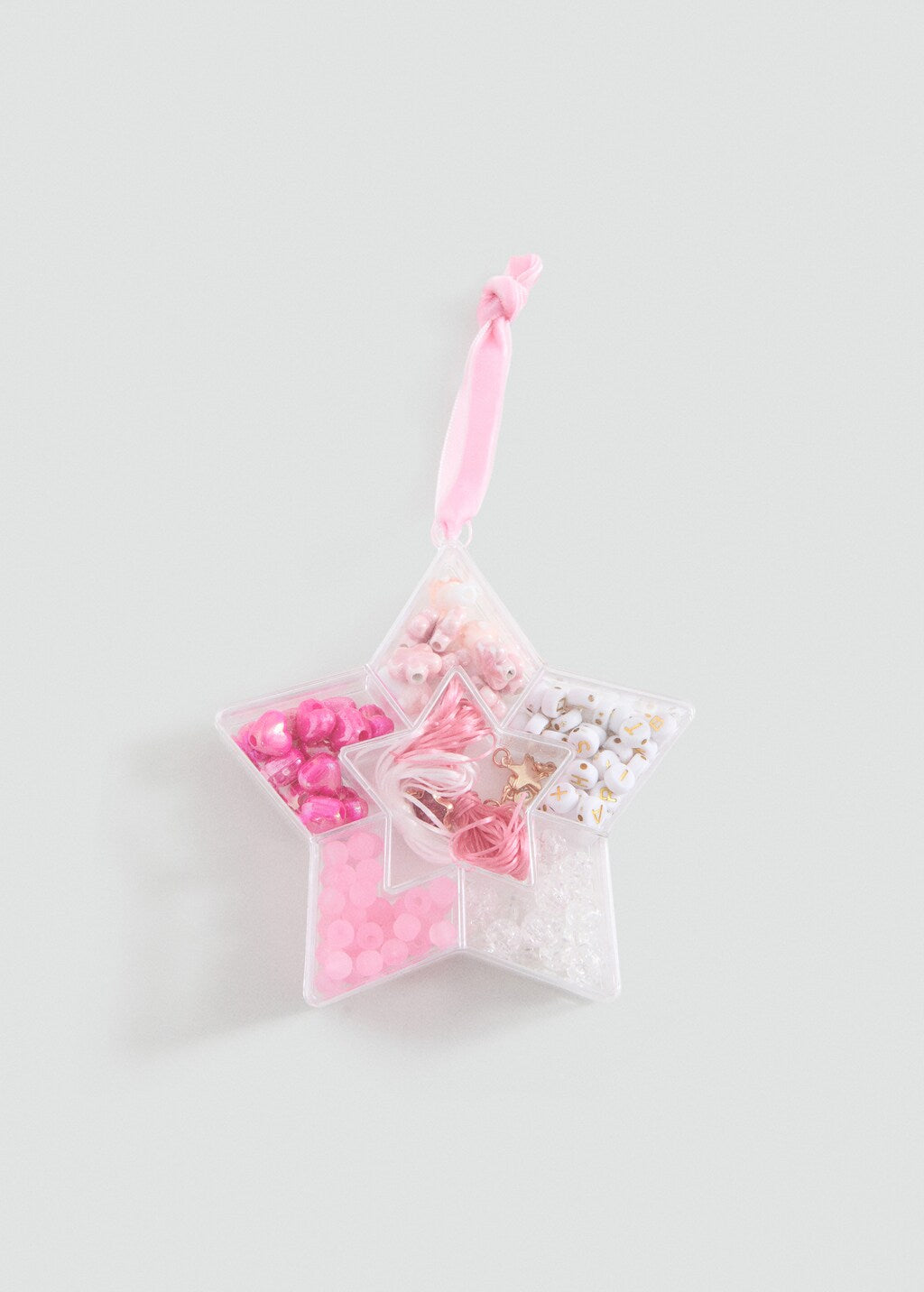 Mango necklace beadpink in pink - Image 1