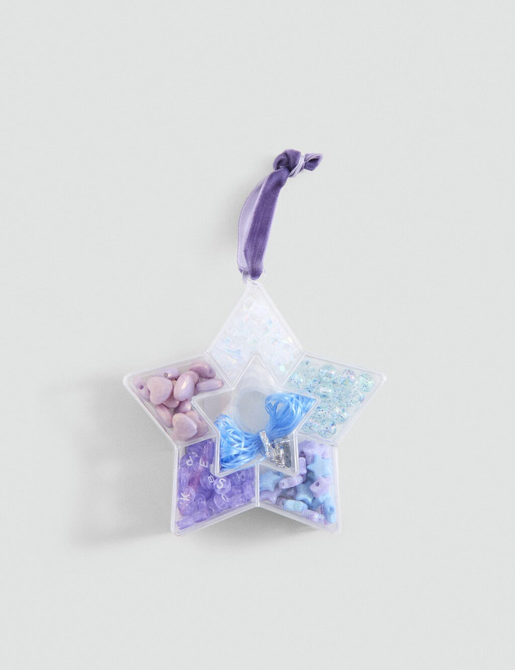 Mango necklace beadpurp in lilac - Image 1