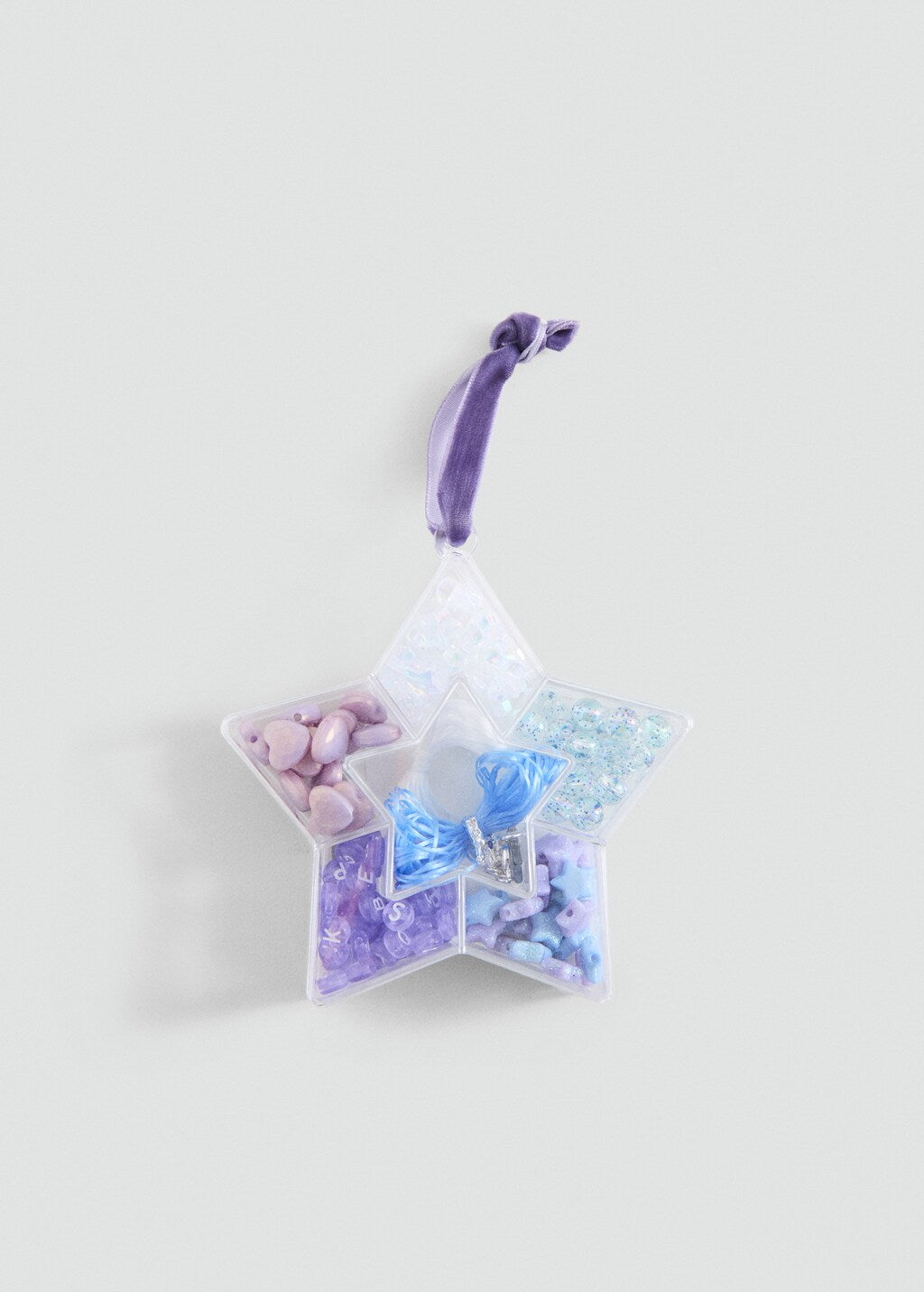 Mango necklace beadpurp in lilac - Image 1