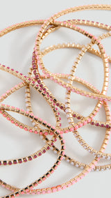 Mango bracelet colorin in gold - Image 1