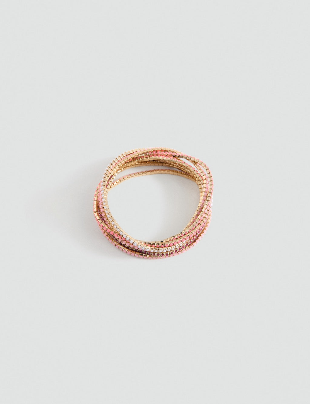 Mango bracelet colorin in gold - Image 2