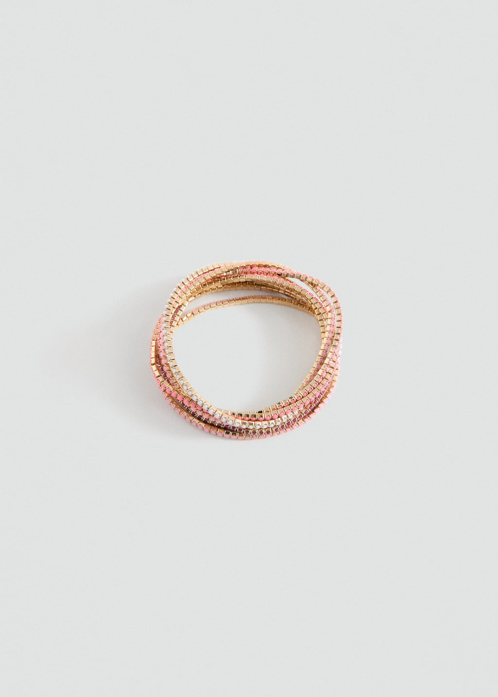 Mango bracelet colorin in gold - Image 2