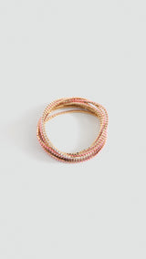 Mango bracelet colorin in gold - Image 2
