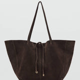 Mango totes bag mandri in chocolate-051