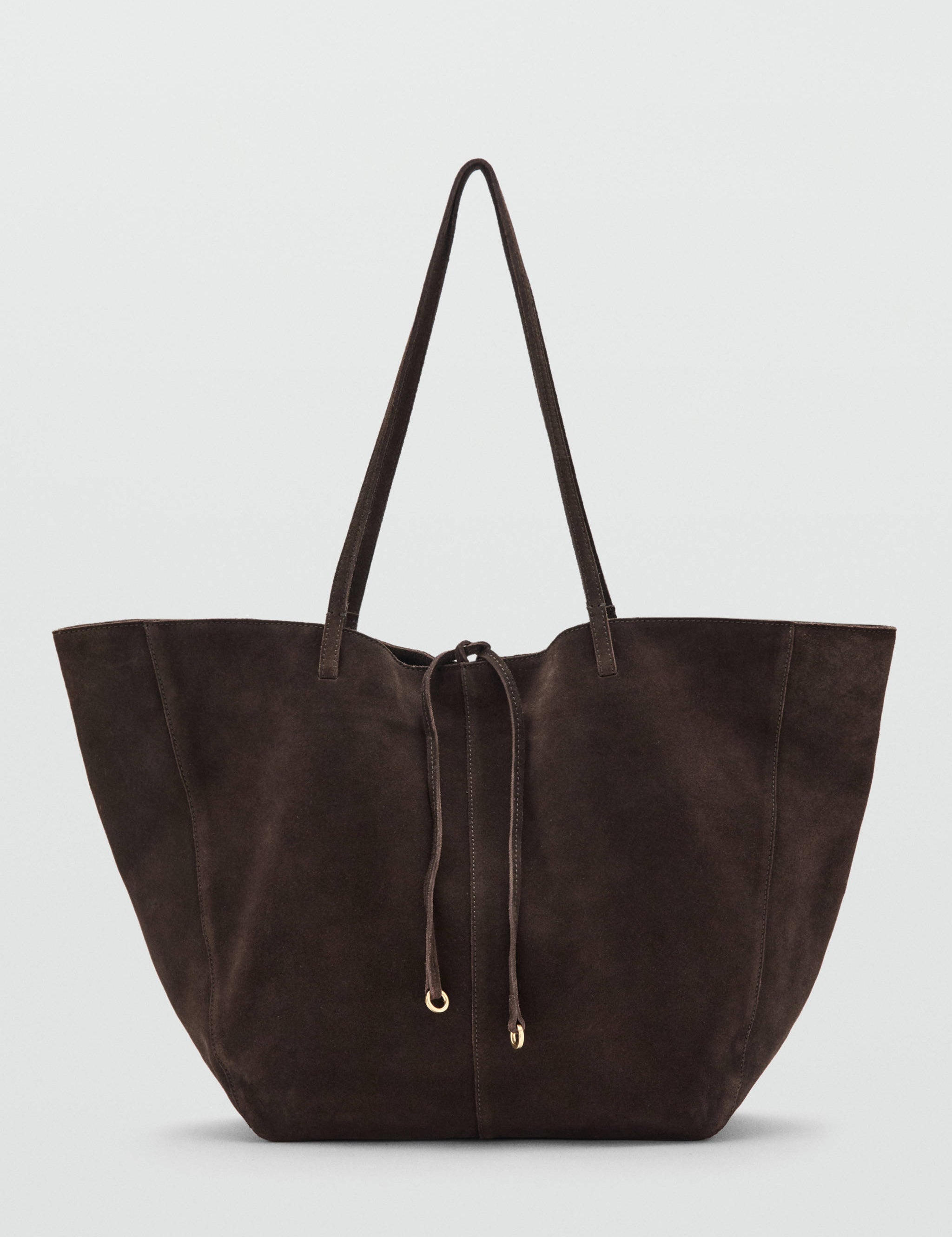 Mango totes bag mandri in chocolate-051