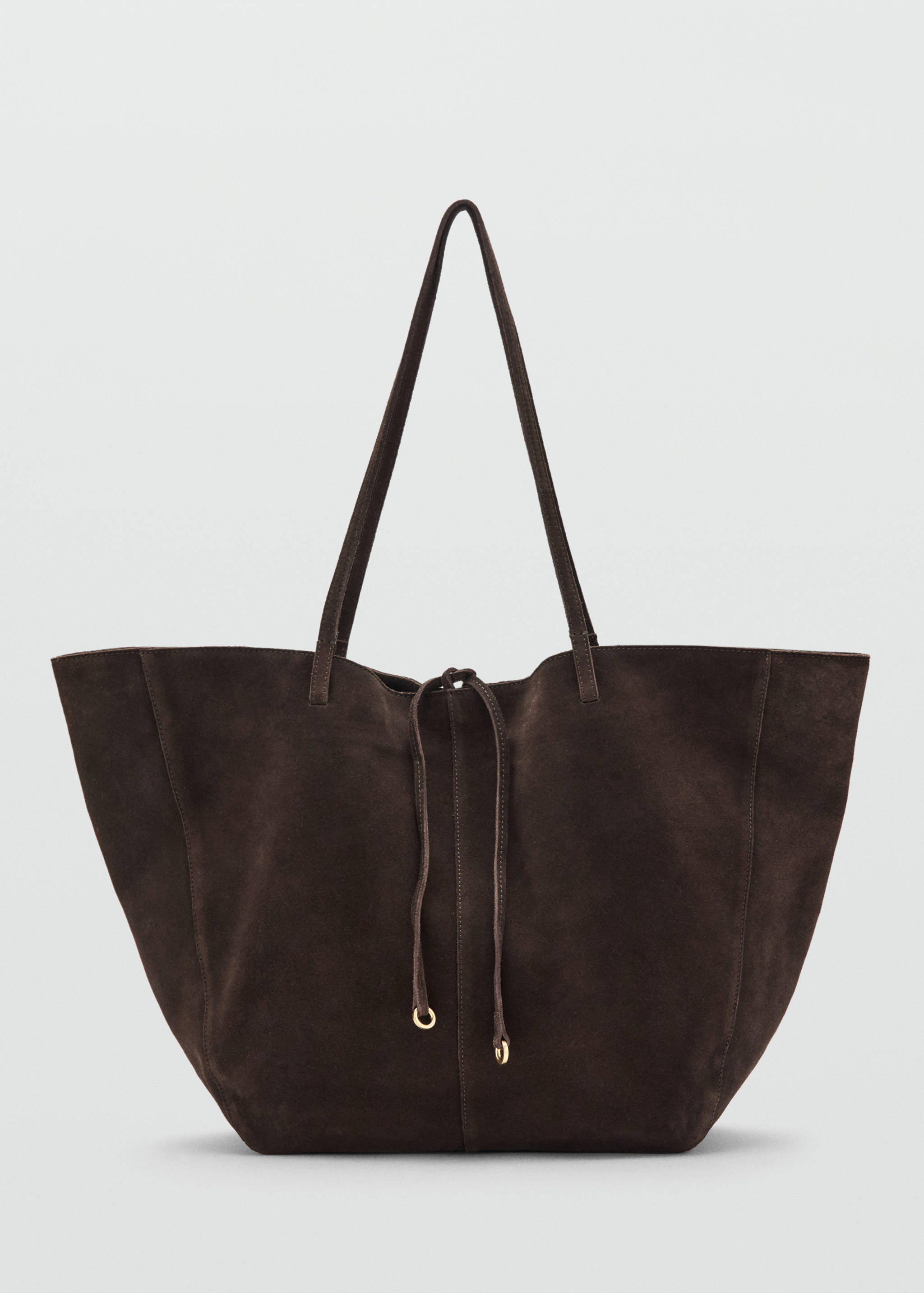 Mango totes bag mandri in chocolate-051