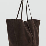 Mango totes bag mandri in chocolate-052