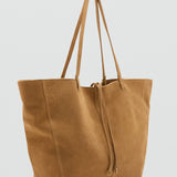Mango totes bag mandri in leather-052