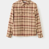 Mango jacket drum in camel-021