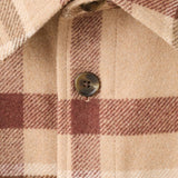 Mango jacket drum in camel-023