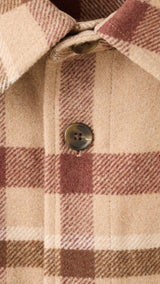 Mango jacket drum in camel-023