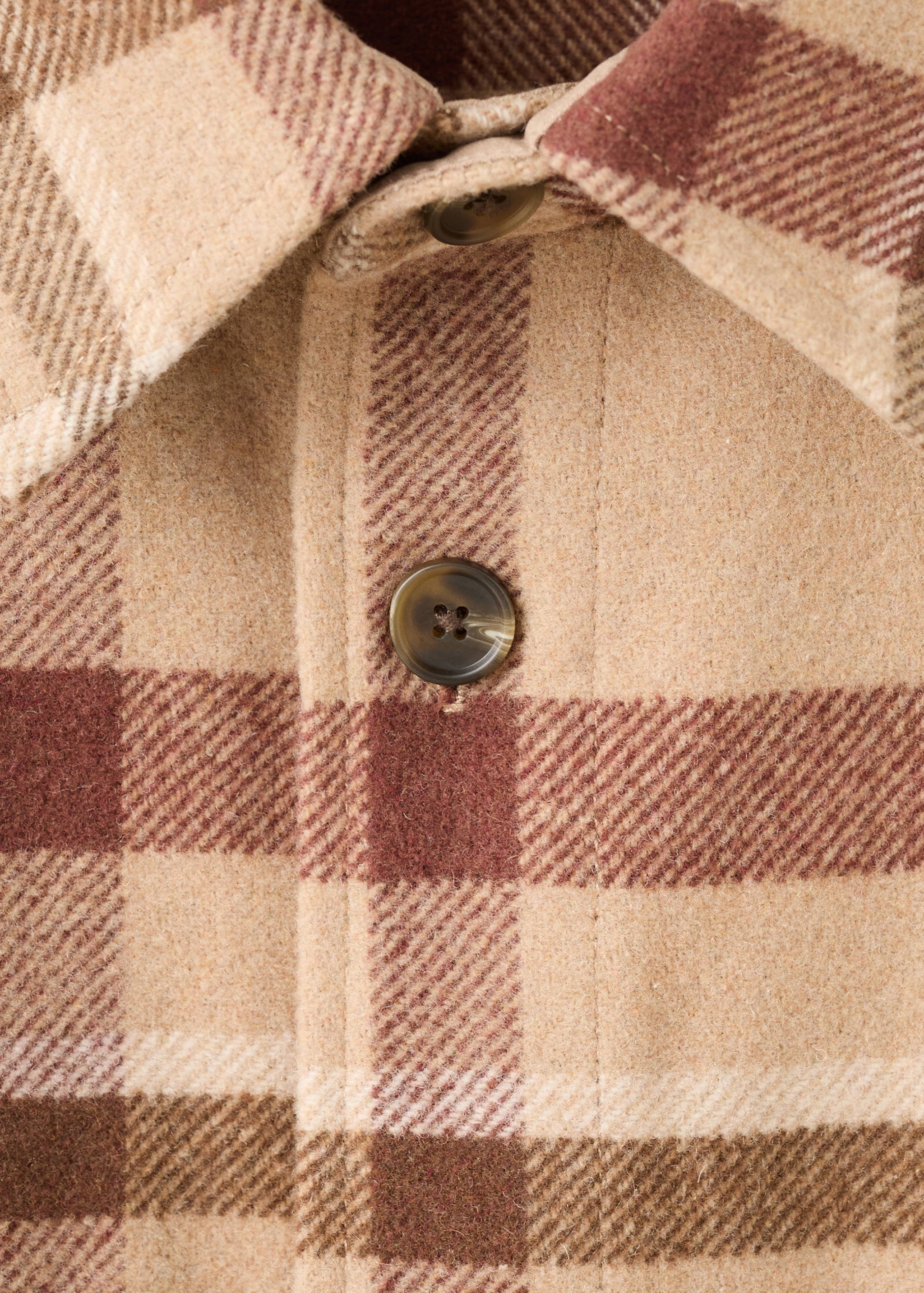 Mango jacket drum in camel-023