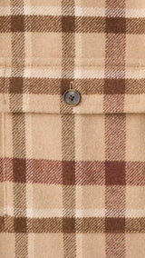 Mango jacket drum in camel-030