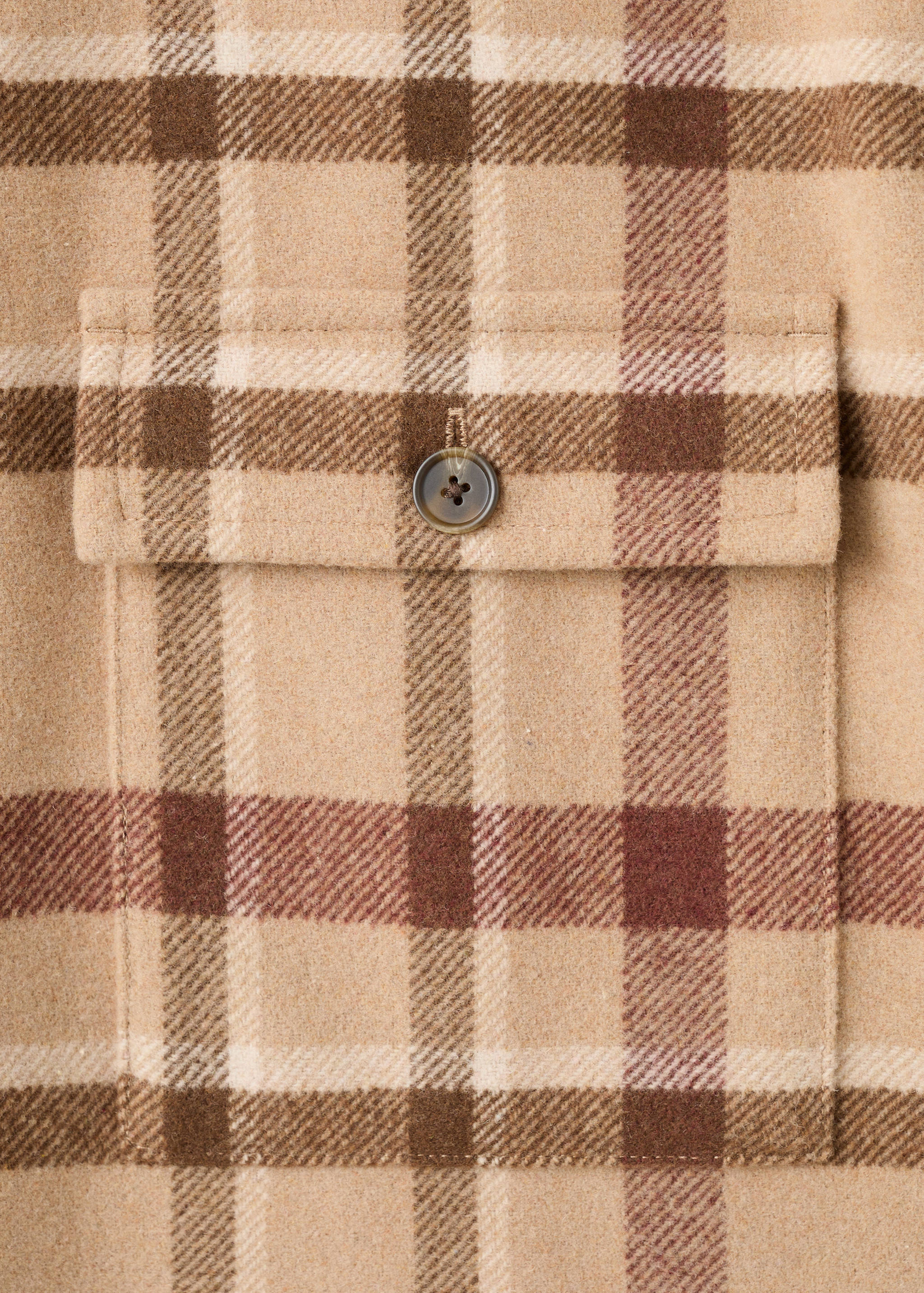 Mango jacket drum in camel-030