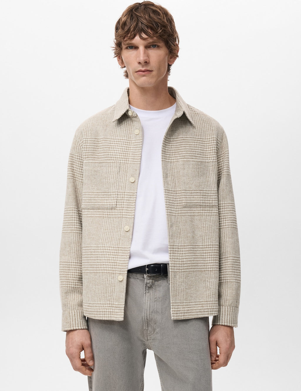 Mango jacket kea in sand - Image 1