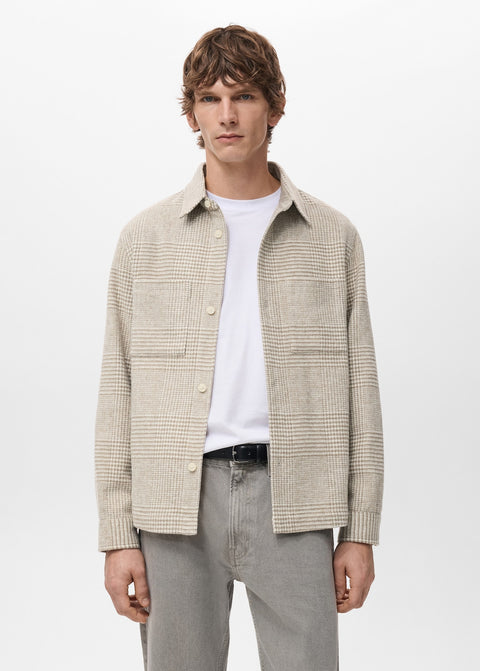 Mango jacket kea in sand