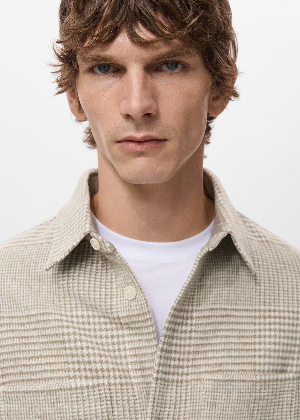 Mango jacket kea in sand - Image 4