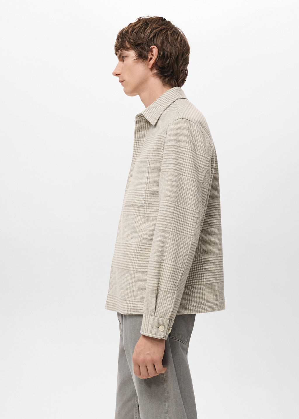 Mango jacket kea in sand - Image 5